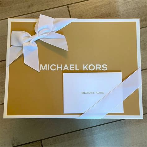 michael kors gift with purchase|Michael Kors gift wrapping.